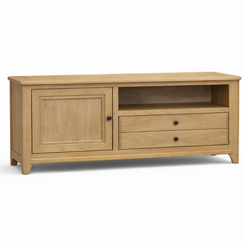 VAUBAN - Meuble TV 1 porte 1 tiroir 1 niche